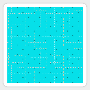 dotted lines Sticker